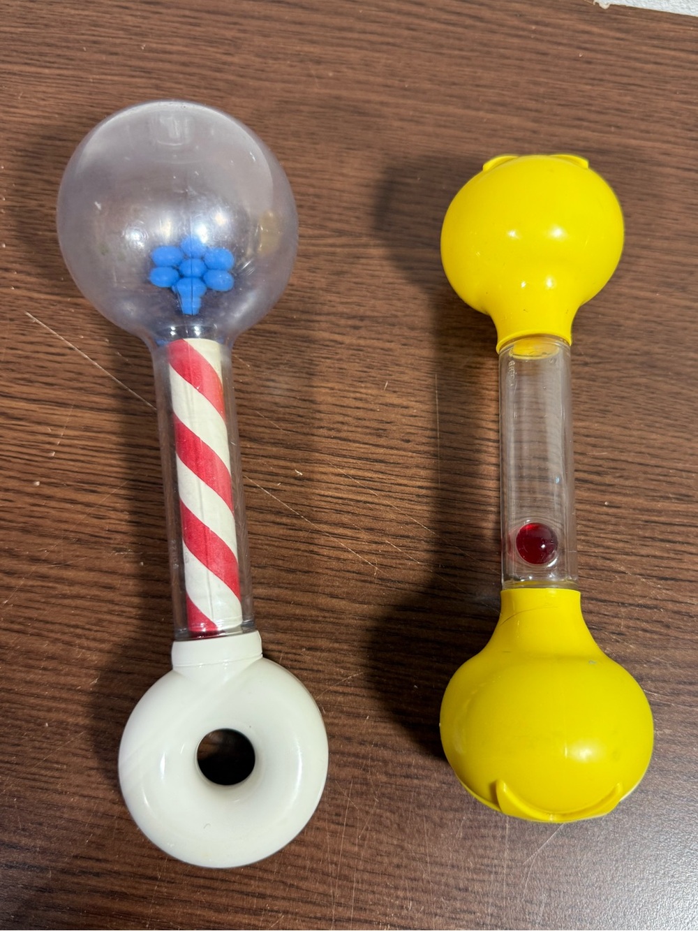 Johnson & Johnson 70’s Vintage Baby Rattles